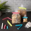 com-four® 36x Verschlussclips aus Kunststoff - Produktbild-Vorschau 2