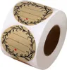 25 mm Kranz-Design zum Beschreiben (500 Etiketten pro Produktbild-Vorschau 2