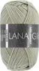 A ball of light green yarn with a label wrapped around it. Produktbild-Vorschau