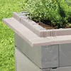 A close-up view of a raised garden bed with a snail guard attachment. Anteprima dell’immagine prodotto
