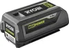 A Ryobi 36V Max Power Lithium+ 4.0Ah battery with a charge indicator. Voir les images du produit