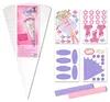 Ursus Bastelset Easy Line Fantasy Ballerina, 6-eckig, Produktbild-Vorschau 2