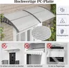 Pensilina COSTWAY per porta d'ingresso 199x99cm, pensilina Anteprima dell’immagine prodotto 4