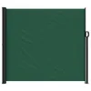 A dark green retractable side awning is shown against a white background. Náhled obrázku produktu