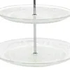 Etagere 3 Schichten - transparent - Metall - D25 x H35 cm - Produktbild-Vorschau 2
