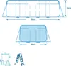 INTEX 26788GN Prism Frame Pool rechteckig 400x200x100 cm Produktbild-Vorschau 38