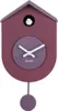 Karlsson - Wanduhr Grato Cuckoo - Dunkles Mauve & zartes Produktbild-Vorschau 2