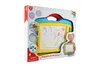 The image shows the product packaging for a magnetic art workshop toy, with the toy itself visible inside. Produktbild-Vorschau