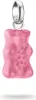A pink gummy bear charm with a silver loop for attachment. Anteprima dell’immagine prodotto