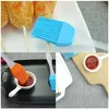 Backpinsel Silikon, 4er Grillpinsel Öl Soße Butter Produktbild-Vorschau 3