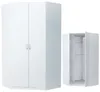 Moderner Kleiderschrank – 106 x 55 x 193 cm – matt – Produktbild-Vorschau 4