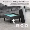 okwish Relaxsofa,4-Sitzer Sofa mit Hocker & Produktbild-Vorschau 3