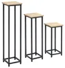 Outsunny plantenstandaardset met stalen frame, model Productafbeelding-voorbeeld 1