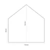 Spendenbox Haus Acryl, 13,8 x 9 x 12,5 cm, HMF 46911 Produktbild-Vorschau 9