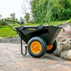 Polar Kunststoff Schubkarre Cub Cart 198 Liter Schwarz Produktbild-Vorschau 14