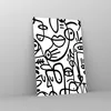 Bilder auf glas - Einteilig - Zeichnen Cartoon Graffiti - Produktbild-Vorschau 4