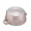 The bottom of a rose gold pot with a silver speckled base is shown against a white background. Náhled obrázku produktu