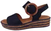 Gabor 44.550 sandali da donna - sandali con cinturino blu Anteprima dell’immagine prodotto 45