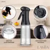 Flacone spray per olio 200 ml - nero, vetro, antigoccia | Anteprima dell’immagine prodotto 4