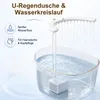 Reptilienbrunnen mit USB Pumpe, Bartagamen Badewanne, Produktbild-Vorschau 7