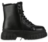 VAN HILL Damen Stiefeletten Plateau Boots Winterstiefel Produktbild-Vorschau 2