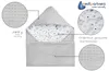Kuscheldecke für babys, Einschlagdecke, Baumwolle, 85x85, Produktbild-Vorschau 4