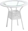 Kondela Jenar 1+2 künstliches Rattan-Gartenset - weiß Produktbild-Vorschau 10