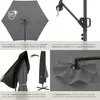 tectake® slunečník Artemis 3 x 3 m, otočný o 360° s Náhled obrázku produktu 4