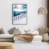 Gerahmtes Poster - Schwarzer Rahmen - Berg Wanderung Gipfel Produktbild-Vorschau 7