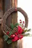 Türkranz - Weihnachtskranz - Weihnachtsdekoration - Rot, Produktbild-Vorschau 2
