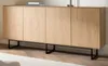 Sideboard "Breda" in Stone Eiche Kommode 200 x 90 cm, mit Produktbild-Vorschau 1