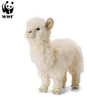 Peluche alpaca (31 cm, bianco) WWF peluche realistico Anteprima dell’immagine prodotto 1