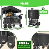 KESSER® Bollerwagen faltbar GT9000 Handwagen mit Dach | Produktbild-Vorschau 8
