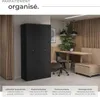 Armoire métallique de classement Cosmo avec 2 tiroirs 40 x Voir les images du produit 3