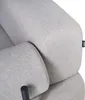 BELIANI 2-Sitzer Sofa Hellgrau Gepolstert mit Schwarzem Produktbild-Vorschau 9