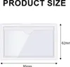 4er Set Behindertenausweishalter 6x9cm, Transparentes Etui, Produktbild-Vorschau 4