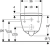 GEBERIT 503048008 iCon Set WWC Tiefsp., verk., geschl. Produktbild-Vorschau 4