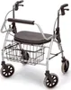 Rollator XXL mit Rückenbügel, Sitz,Korb,PU, maximal Produktbild-Vorschau 3