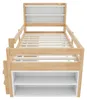 Łóżko wielofunkcyjne 90x200 cm z drewna sosnowego, łóżko Podgląd zdjęcia produktu 15