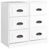 vidaXL Sideboard Hochglanz-Weiß 70x35,5x67,5 cm Produktbild-Vorschau 17