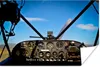 MuchoWow® Poster Cockpit eines älteren Flugzeugs 120x80 cm Produktbild-Vorschau 1