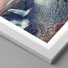 Gerahmtes Poster - Weißer Rahmen - Wasserfall Himmel Berg - Produktbild-Vorschau 2