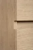 A close-up view of the joinery detail on a wooden cabinet. Náhled obrázku produktu