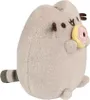 MASKOTKA KOT PUSHEEN Z PĄCZKIEM, Pluszowy Kotek z Donutem, Podgląd zdjęcia produktu 4