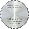 Hartmetall-Kreissägeblatt - 60 Zahn NAGELFEST - 700 mm x 30 Produktbild-Vorschau 1
