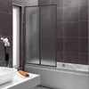 Jayseuw 100X140cm Badewannenfaltwand Badewannenaufsatz mit Produktbild-Vorschau 7