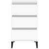 vidaXL Noční stolek bílý 40x35x70 cm Dřevěný materiál Náhled obrázku produktu 7