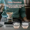 2 Stück Kaffeefilter Größe 4 Edelstahl Wiederverwendbar Produktbild-Vorschau 4