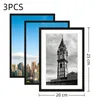 3 Pack Bilderrahmen 20x25, Schwarz Rahmen 20x25, Picture Produktbild-Vorschau 2