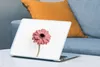MuchoWow® Laptop Aufkleber Sticker Cover Blumen - Rosa - Produktbild-Vorschau 4